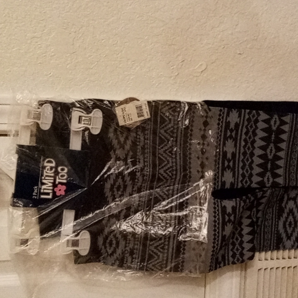 NWT 2-pack Limited Too tights/leggings